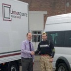 Limesquare to the rescue!  Helping Mike Buss raise money for the Forces